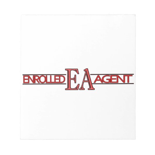 EA SPECIALIST LOGO UITGEBREIDE AGENT NOTITIEBLOK (Voorkant)