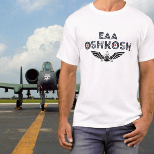 EAA Oshkosh Luchtshow Vleugels Propeller Pret Luch T-shirt
