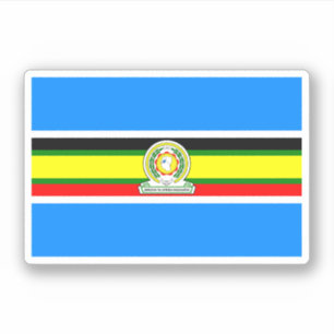 EAC - Vlag Oost-Afrikaanse Gemeenschap Sticker