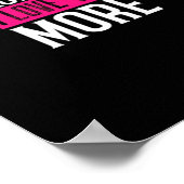 Each Day I Love You More Romantic Quote Design  Poster (Hoek)