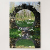 EACH VISION BRINGS A NEW DAY Puzzle Legpuzzel (Verticaal)