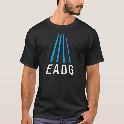 EADG 4 String Bass Guitar Player But Perspecti T-shirt (Voorkant)