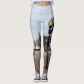 Eads Bridge langs Lucas Ave Leggings (Voorkant)