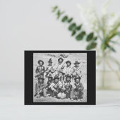 Eadweard J. Muybridge afbeelding van Modoc Indians Briefkaart (Staand voorkant)