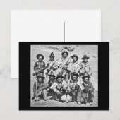 Eadweard J. Muybridge afbeelding van Modoc Indians Briefkaart (Voorkant / Achterkant)