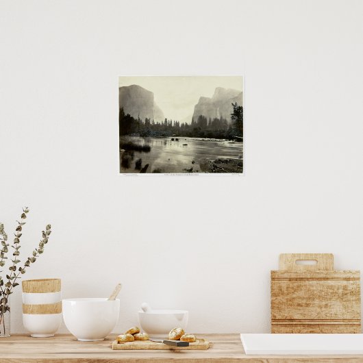 Eadweard J. Muybridge Valley of the Yosemite Poster (Keuken)