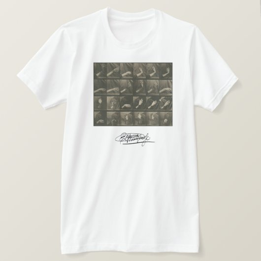 Eadweard Muybridge Animal Locomotion T-shirt (Design voorkant)
