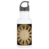 Eadweard Muybridge Couple Waltzing Phenakistoscope Waterfles (Voorkant)