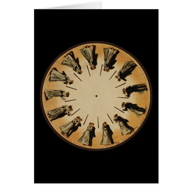 Eadweard Muybridge Phenakistoscope (Voorkant)