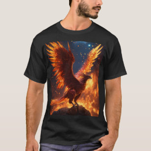 EAGAL BLACK T-SHIRT