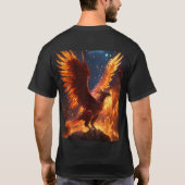 EAGAL BLACK T-SHIRT (Achterkant)
