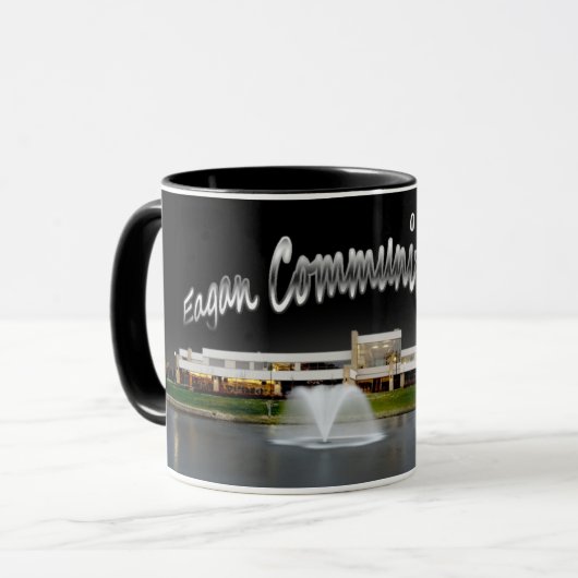 Eagan 15 oz Ringer Mok (Voorkant links)