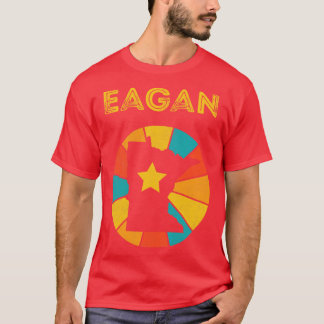 Eagan Minnesota Vintage Verdrietig Souvenir 1 T-shirt