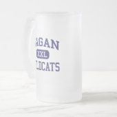 Eagan - Wildcats - High School - Eagan Minnesota Matglas Bierpul (Voorkant links)