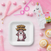 Eager Beaver Papieren Bordje (Feest)