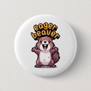 Eager Beaver Ronde Button 5,7 Cm