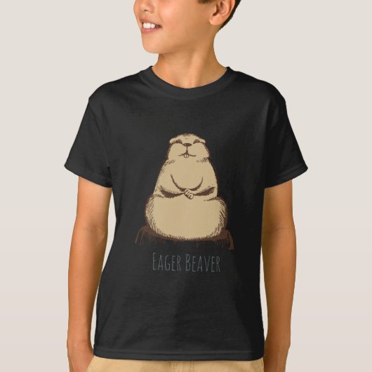 Eager Beaver T-shirt (Voorkant)