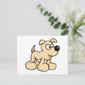 Eager Dog Briefkaart (Staand voorkant)
