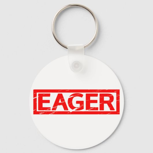 Eager Stamp Sleutelhanger (Voorkant)