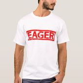Eager Stamp T-shirt (Voorkant)
