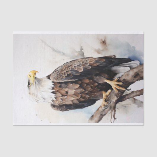 Eagle 1 Decoupage papier (Voorkant)