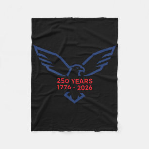 Eagle 250 Jaar 1776-2026 250ste Verjaardag Minimal Fleece Deken