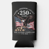 Eagle 250ste verjaardag VS Seltzer Blikjeskoeler (Achterkant)