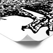 Eagle 2 Print, waardevol Poster papier (mat) (Hoek)