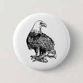 Eagle 2 ronde button 5,7 cm (Voorkant)