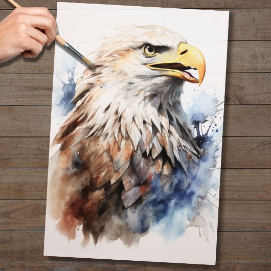 Eagle 4 Decoupage papier