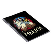 Eagle 4 juli Amerikaans Notitieboek (Rechterzijde)