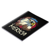 Eagle 4 juli Amerikaans Notitieboek (Linkerzijde)