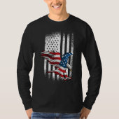 Eagle 4th Of July Independence Day Patriotic Ameri T-shirt (Voorkant)