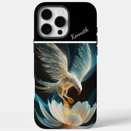 Eagle Aflopend op Lotus Case-Mate iPhone Case (Achterkant)