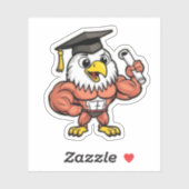 Eagle-Afstuderen Sticker (Vel)