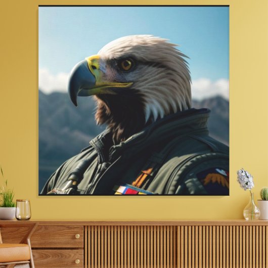 EAGLE AIR COMMANDER ART PRINT NR. 1 (Insitu (Woonkamer))