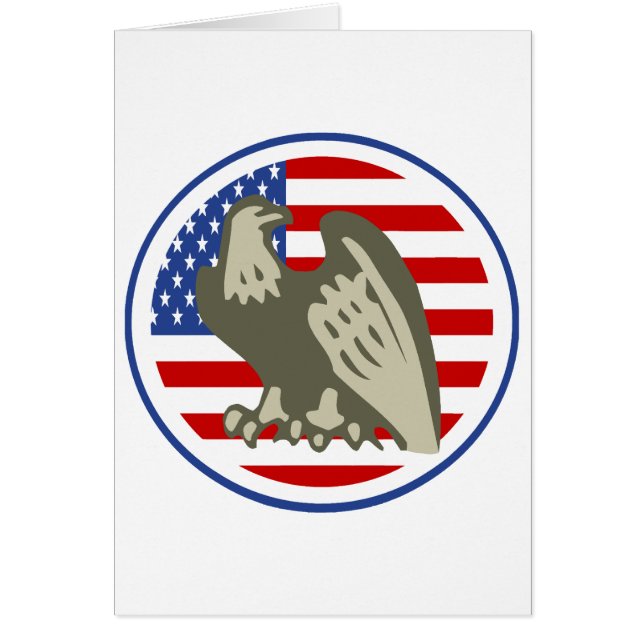 Eagle American Flag (Voorkant)