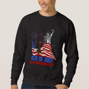 Eagle American Flag Happy Independence Day 4e van Trui