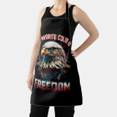 Eagle Amerikaanse vlag Mijn favoriete kleur is Fre Schort (Insitu)