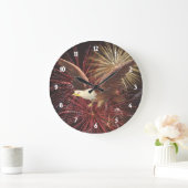 Eagle and Fireworks Clock Grote Klok (Huis)