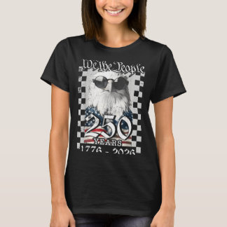 Eagle and Flag 250 Jaar 2026 250ste Verjaardag 4e T-shirt
