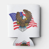 Eagle-and-Flag Blikjeskoeler (Achterkant)