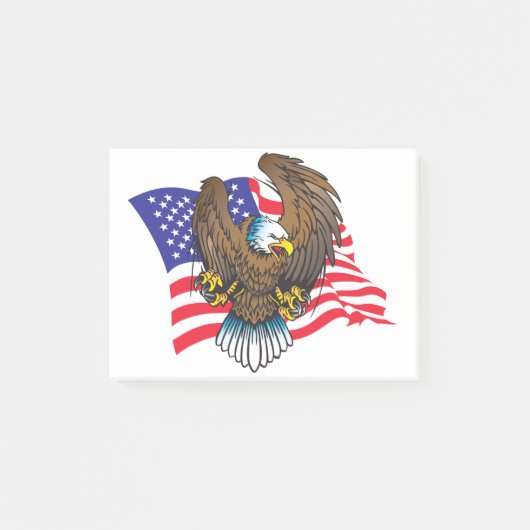 Eagle-and-Flag Post-it® Notes (Voorkant)