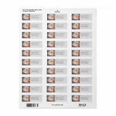 Eagle and Flag USA Return Address Label (Full Sheet)