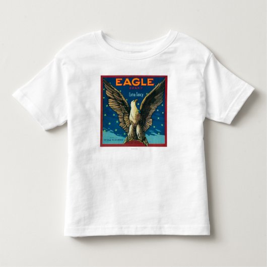 Eagle Apple Crate Label Kinder Shirts (Voorkant)