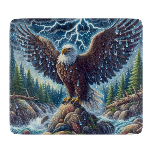 Eagle Art Cutting Board Snijplank (Voorkant)