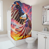 Eagle Art Douchegordijn (In situ)