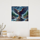 Eagle Art Poster (Keuken)