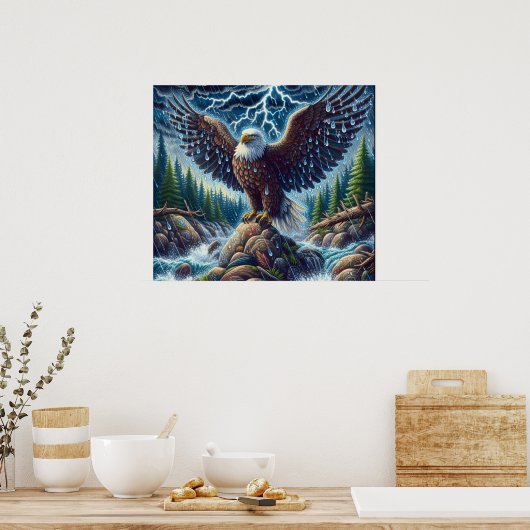 Eagle Art Poster (Keuken)