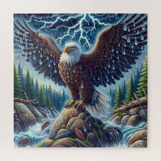 Eagle Art Puzzel Legpuzzel (Verticaal)